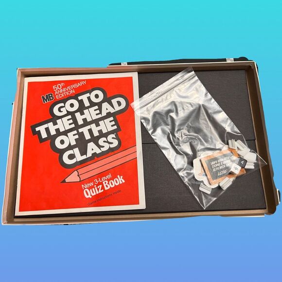 Vintage Go to the Head of the Class Deluxe Edition 50th Anniversary Game - Picture 2 of 4